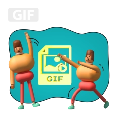 Gif-анимация - КИБЕРшкола программирования для детей, компьютерные курсы для школьников, начинающих и подростков - KIBERone г. Оренбург