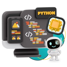 Мой первый сайт с мозгами: Python + AI - КИБЕРшкола программирования для детей, компьютерные курсы для школьников, начинающих и подростков - KIBERone г. Оренбург